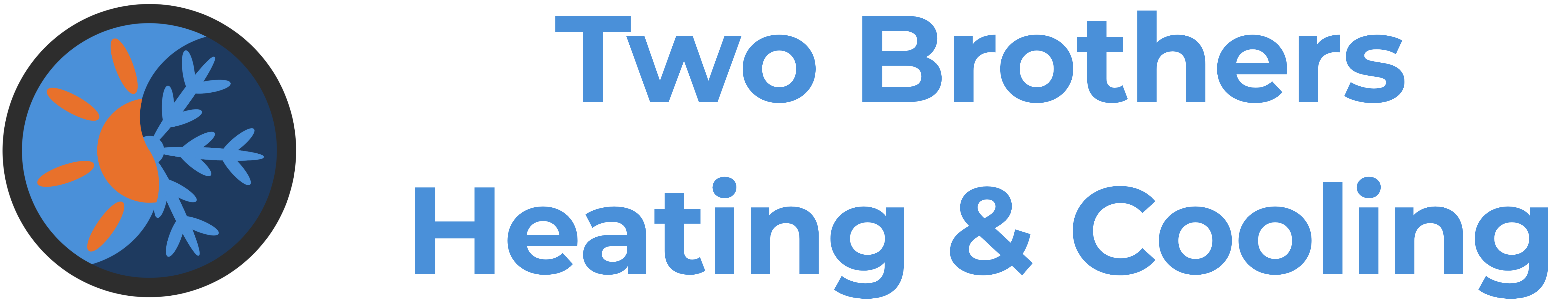 Two Brothers Heating & Cooling logo